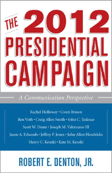 Cover of 2012 Presidential Campaign