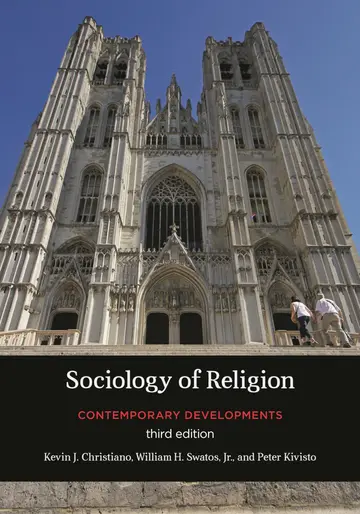 Cover of Sociology of Religion