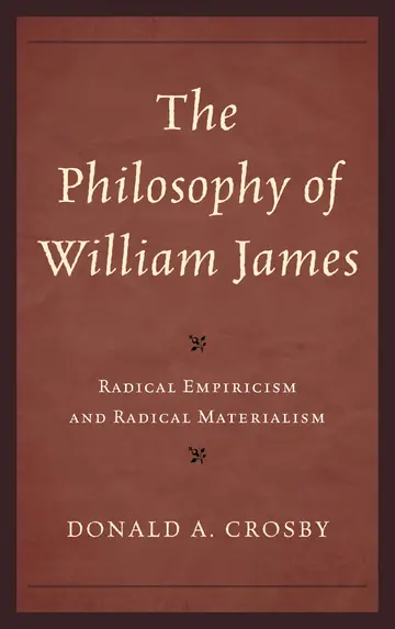 Cover of The Philosophy of William James