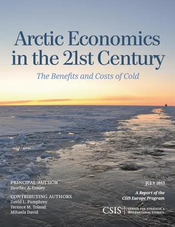 Cover of Arctic Economics in the 21st Century