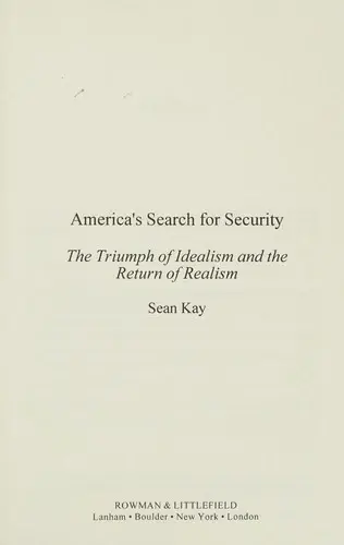 Cover of America's Search for Security