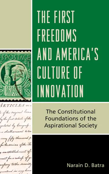 Cover of The First Freedoms and America's Culture of Innovation