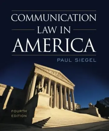 Cover of Communication Law in America