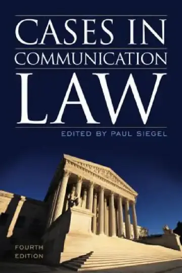 Cover of Cases in Communication Law
