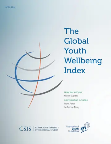 Cover of The Global Youth Wellbeing Index