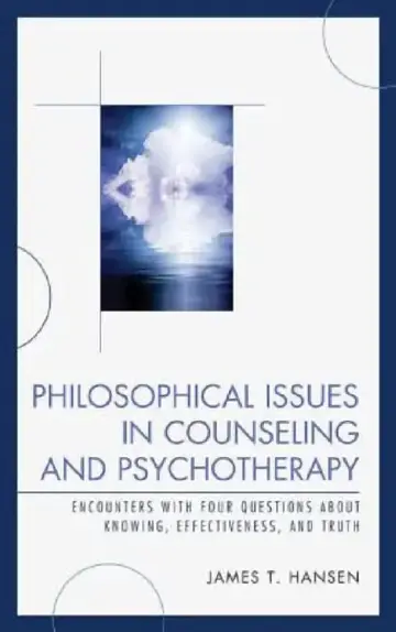 Cover of Philosophical Issues in Counseling and Psychotherapy