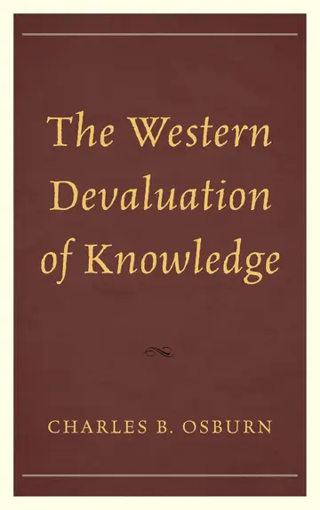Cover of The Western Devaluation of Knowledge