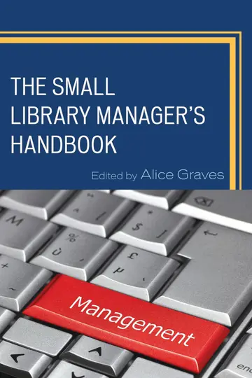 Cover of The Small Library Manager's Handbook