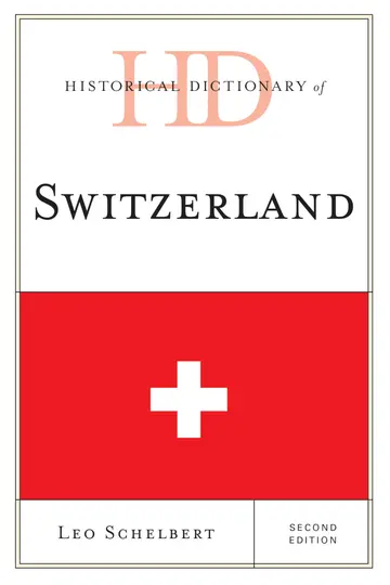 Cover of Historical Dictionary of Switzerland