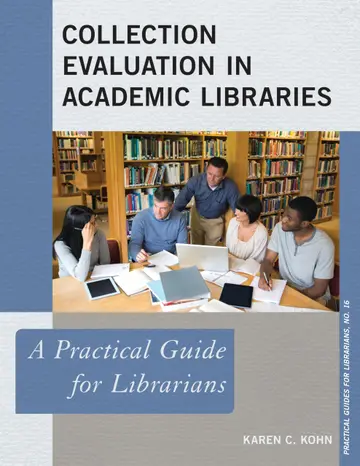 Cover of Collection Evaluation in Academic Libraries