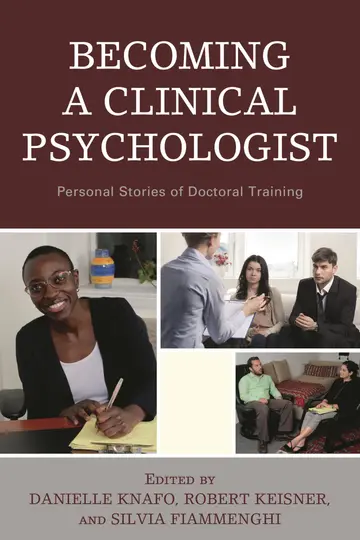 Cover of Becoming a Clinical Psychologist