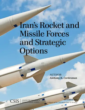 Cover of Iran's Rocket and Missile Forces and Strategic Options