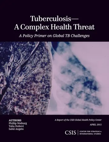 Cover of Tuberculosis - A Complex Health Threat