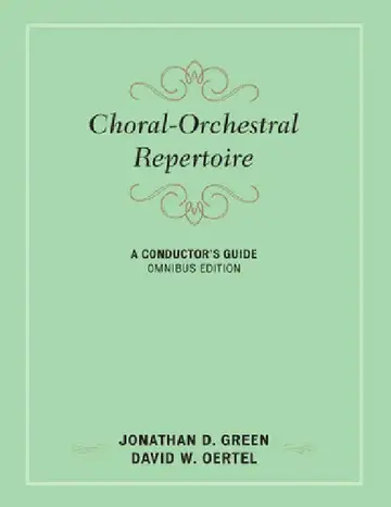 Cover of Choral-Orchestral Repertoire