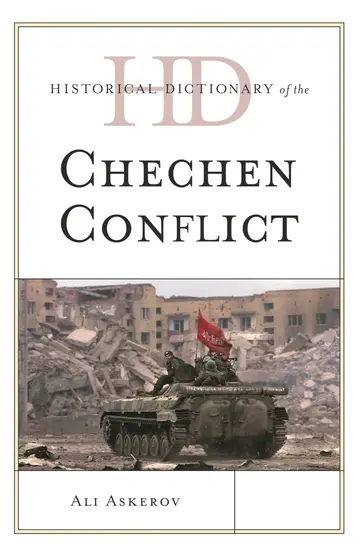 Cover of Historical Dictionary of the Chechen Conflict