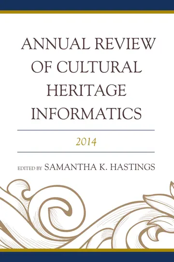 Cover of Annual Review of Cultural Heritage Informatics