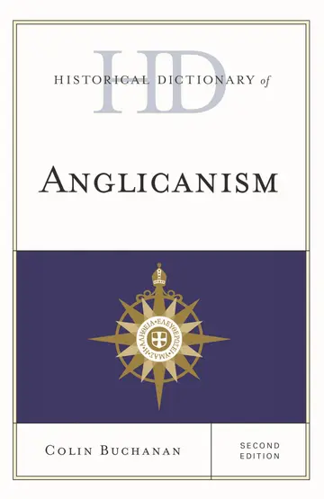 Cover of Historical Dictionary of Anglicanism
