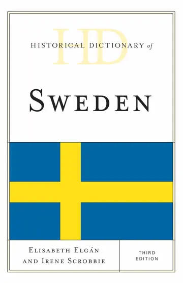 Cover of Historical Dictionary of Sweden