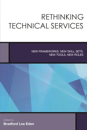 Cover of Rethinking Technical Services