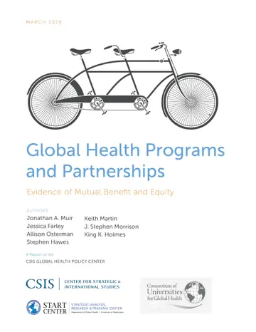 Cover of Global Health Programs and Partnerships