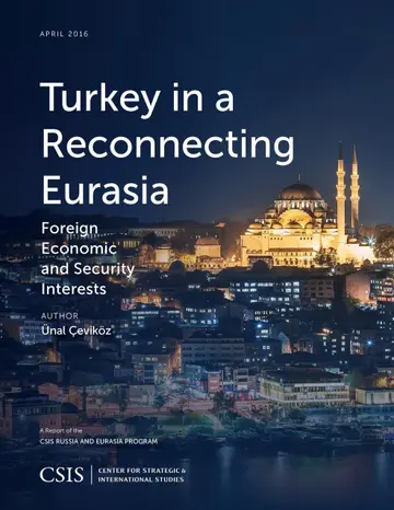 Cover of Turkey in a Reconnecting Eurasia