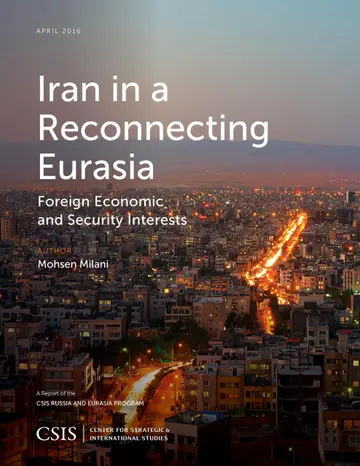 Cover of Iran in a Reconnecting Eurasia