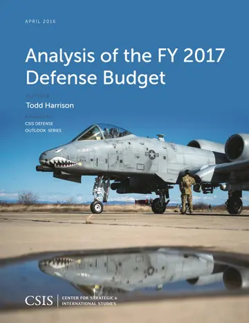 Cover of Analysis of the FY 2017 Defense Budget