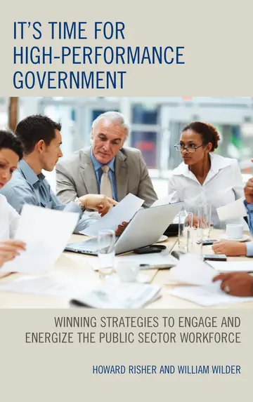 Cover of It's Time for High-Performance Government