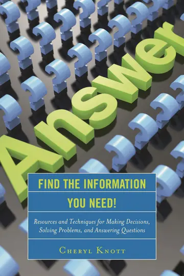 Cover of Find the Information You Need!