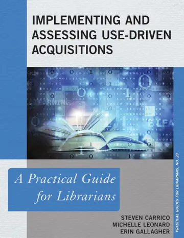 Cover of Implementing and Assessing Use-Driven Acquisitions