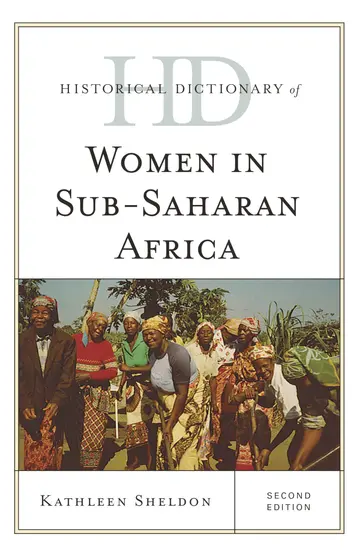 Cover of Historical Dictionary of Women in Sub-Saharan Africa