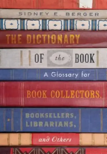 Cover of Dictionary of the Book