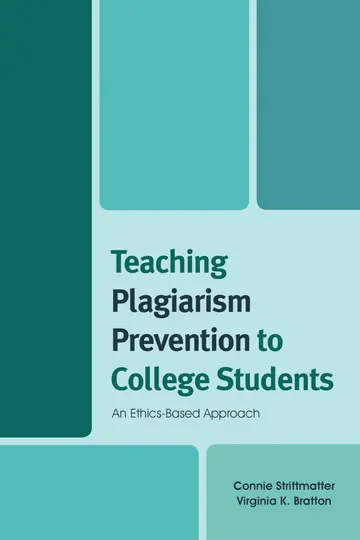 Cover of Teaching Plagiarism Prevention to College Students