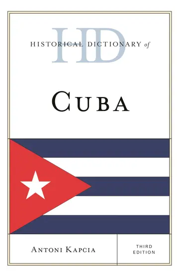 Cover of Historical Dictionary of Cuba