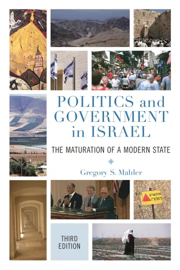 Cover of Politics and Government in Israel