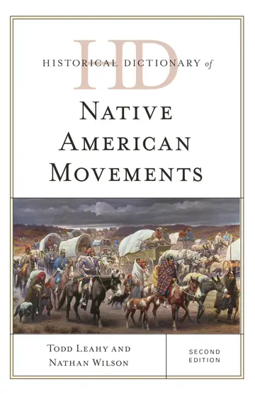 Cover of Historical Dictionary of Native American Movements