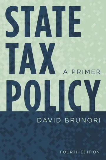 Cover of State Tax Policy