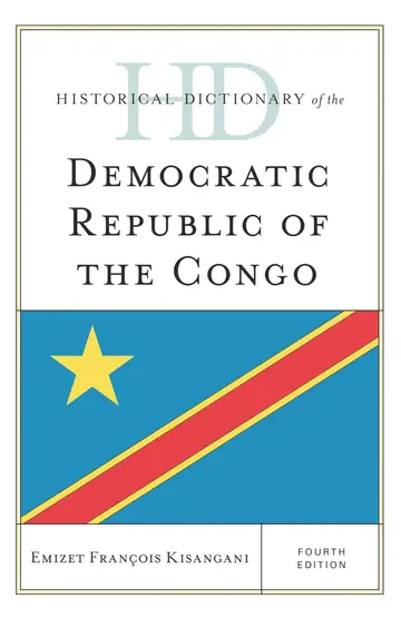Cover of Historical Dictionary of the Democratic Republic of the Congo