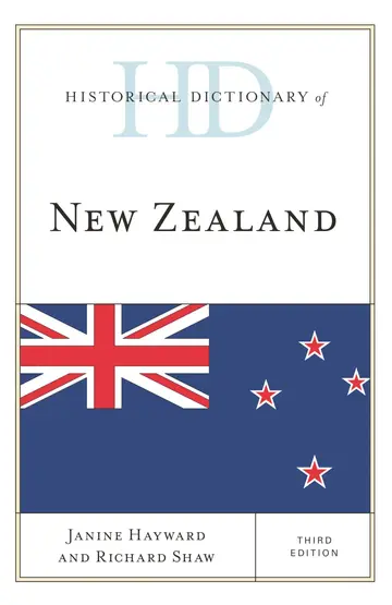 Cover of Historical Dictionary of New Zealand