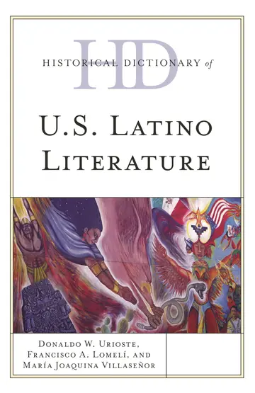 Cover of Historical Dictionary of U.S. Latino Literature