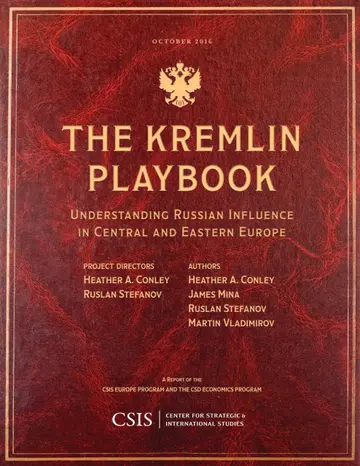 Cover of The Kremlin Playbook