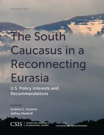 Cover of The South Caucasus in a Reconnecting Eurasia