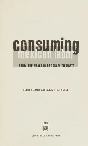 Cover of Consuming Mexican Labor
