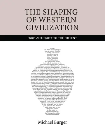 Cover of The Shaping of Western Civilization