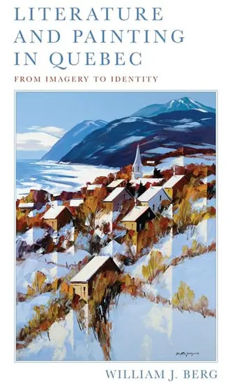 Cover of Literature and Painting in Quebec