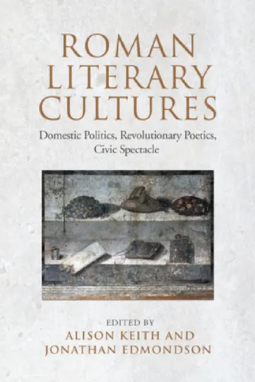 Cover of Roman Literary Cultures