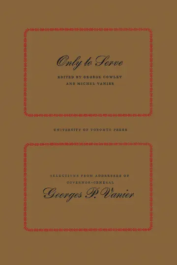 Cover of Only to Serve