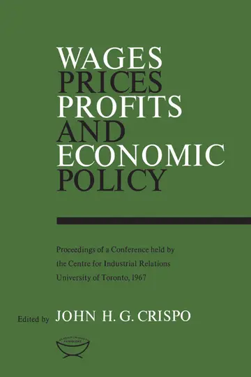 Cover of Wages, Prices, Profits, and Economic Policy