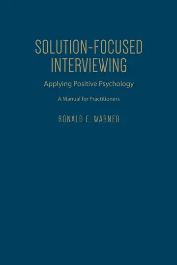 Cover of Solution-Focused Interviewing