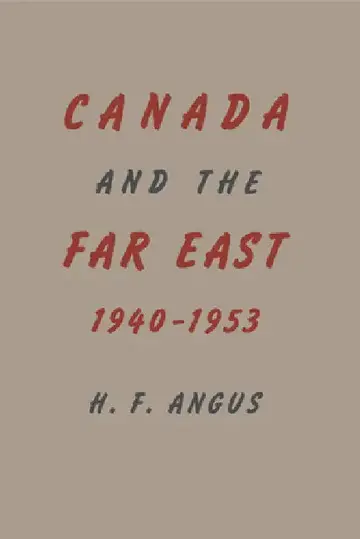 Cover of Canada and the Far East, 1940-1953